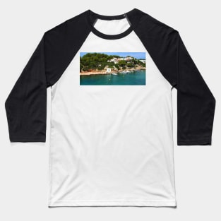 Cala En Blanes Baseball T-Shirt